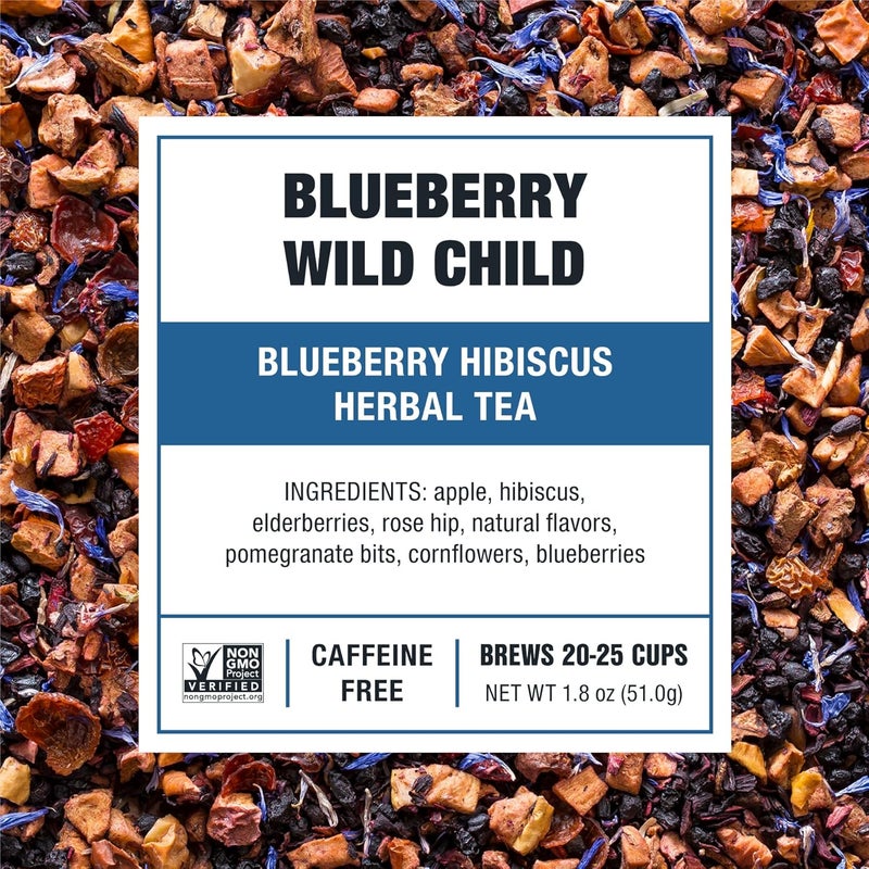 Tiesta Tea Blueberry Wild Child Herbal Tea - Image 3